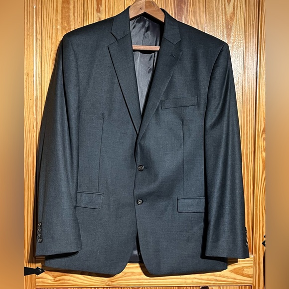 NEW Lauren Ralph Lauren Blazer Men's 100% Wool Gray Sport Coat Jacket Classic